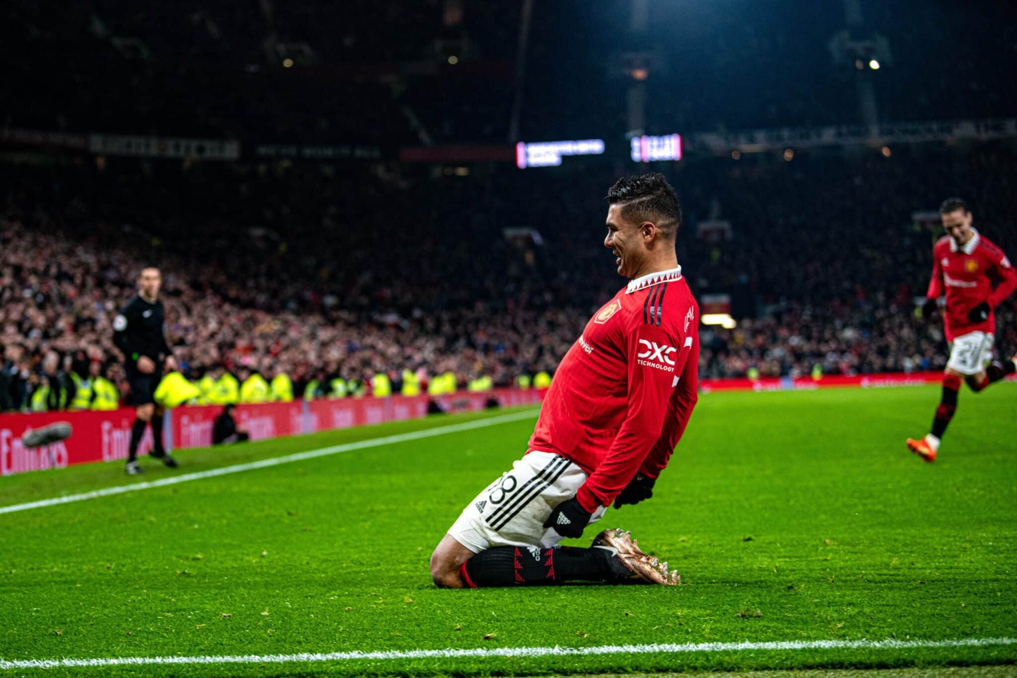 Casemiro es uno de los mejores fichajes del Manchester United en el último tiempo. (Photo by Ash Donelon/Manchester United via Getty Images)