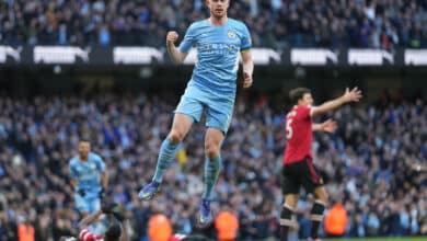 De bruyne es el jugador con más asistencias.