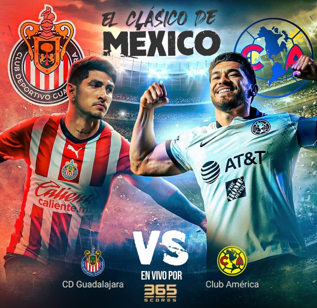 Clásico Nacional América vs Chivas