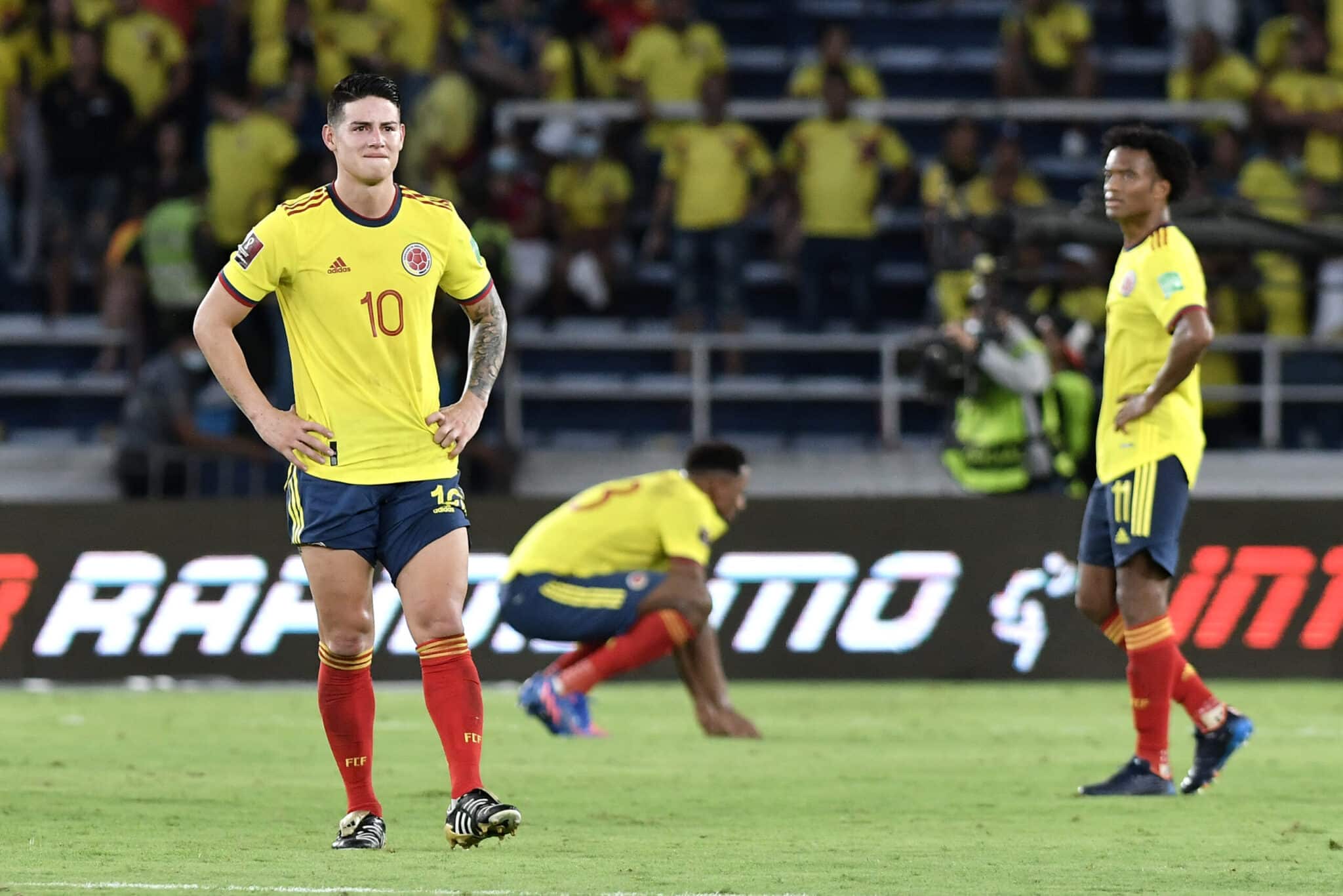 James Rodríguez con la Selección Colombia