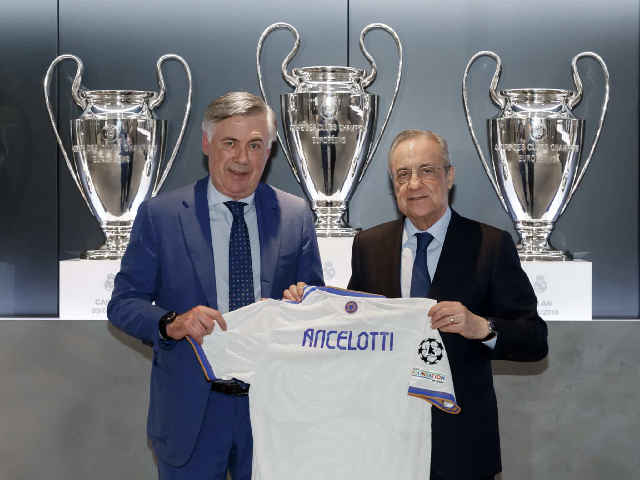 Carlo Ancelotti en la Champions League