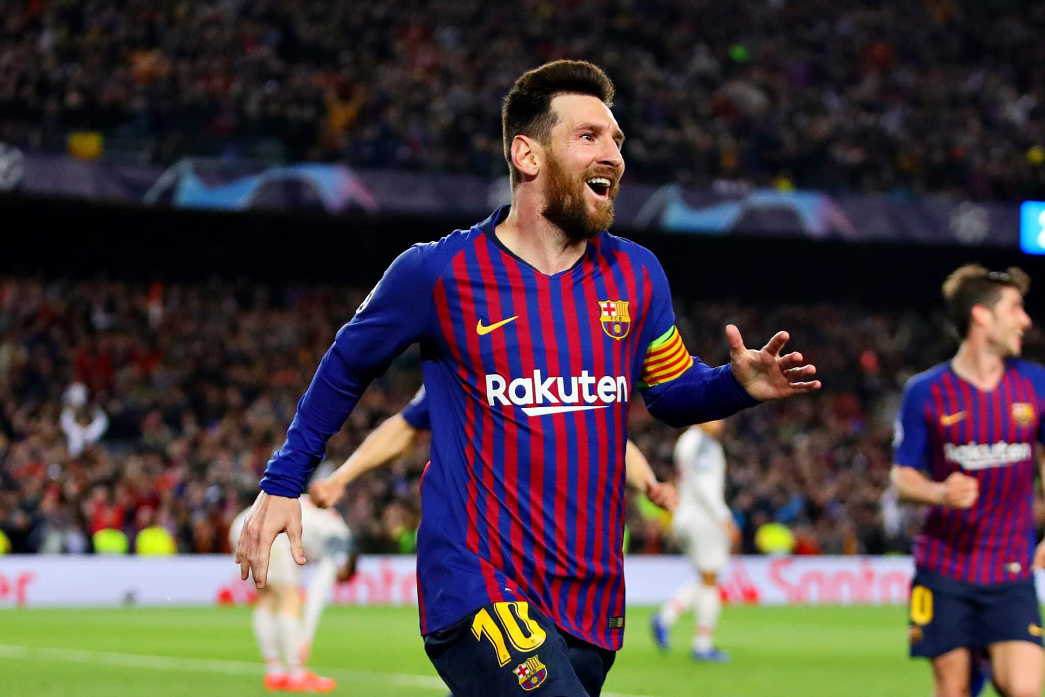 Lionel Messi fue el capitán del Barcelona durante los últimos años.