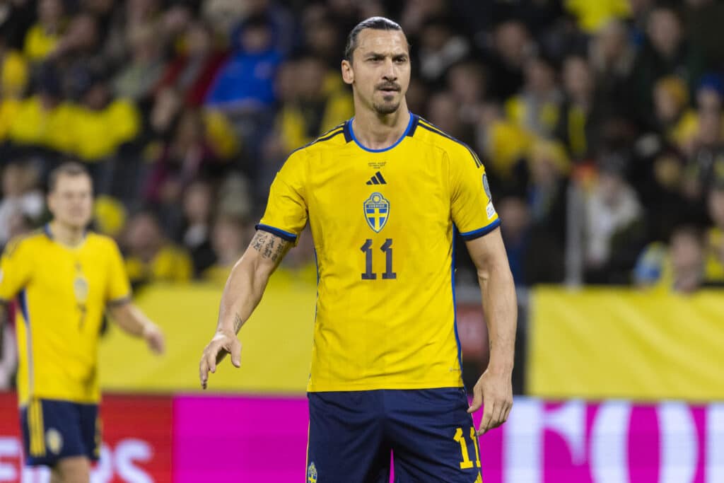 Zlatan Ibrahimovic en Suecia, en la etapa en que jugaba en Milan