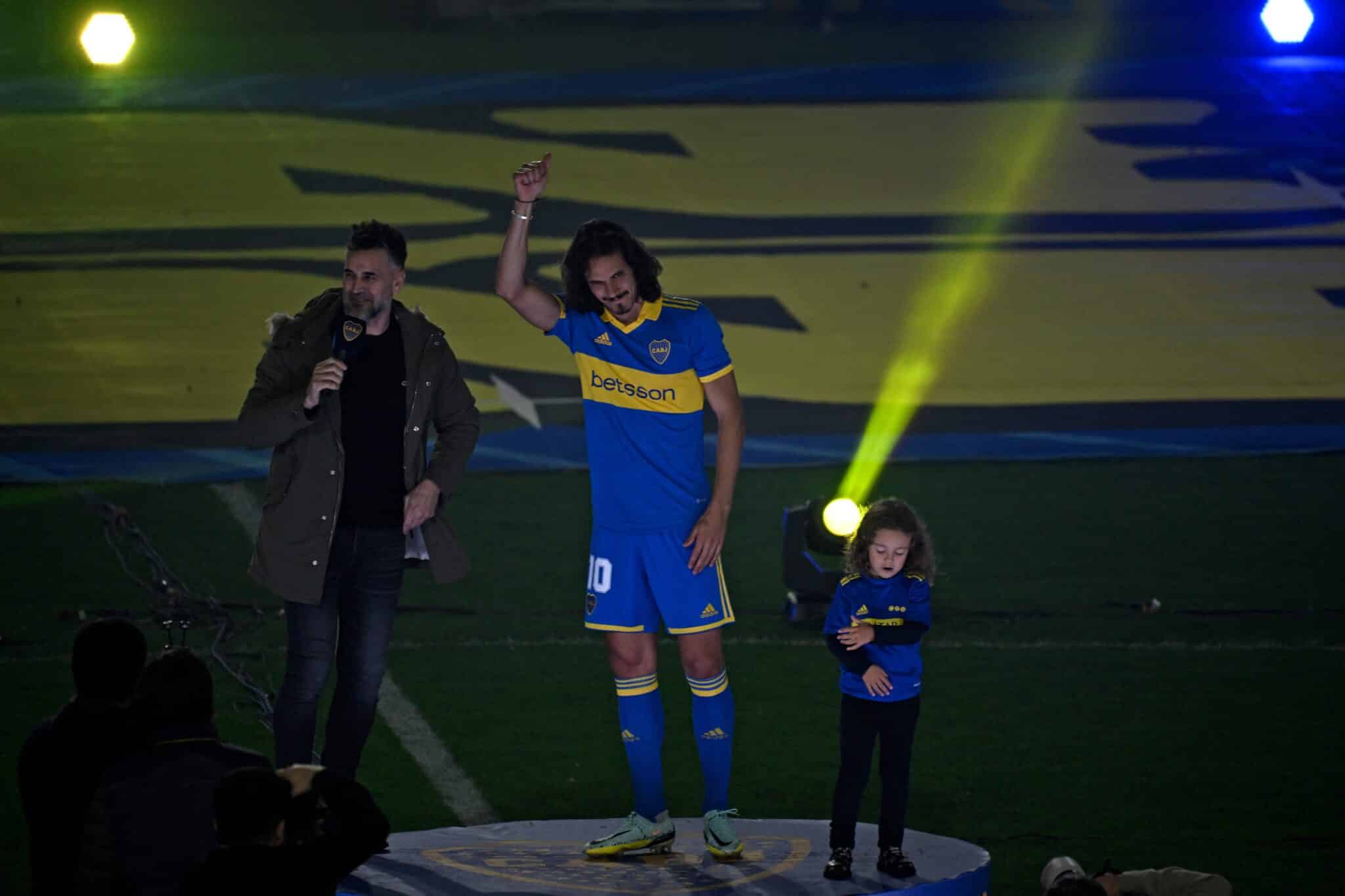 Edinson Cavani, el nuevo goleador de Boca