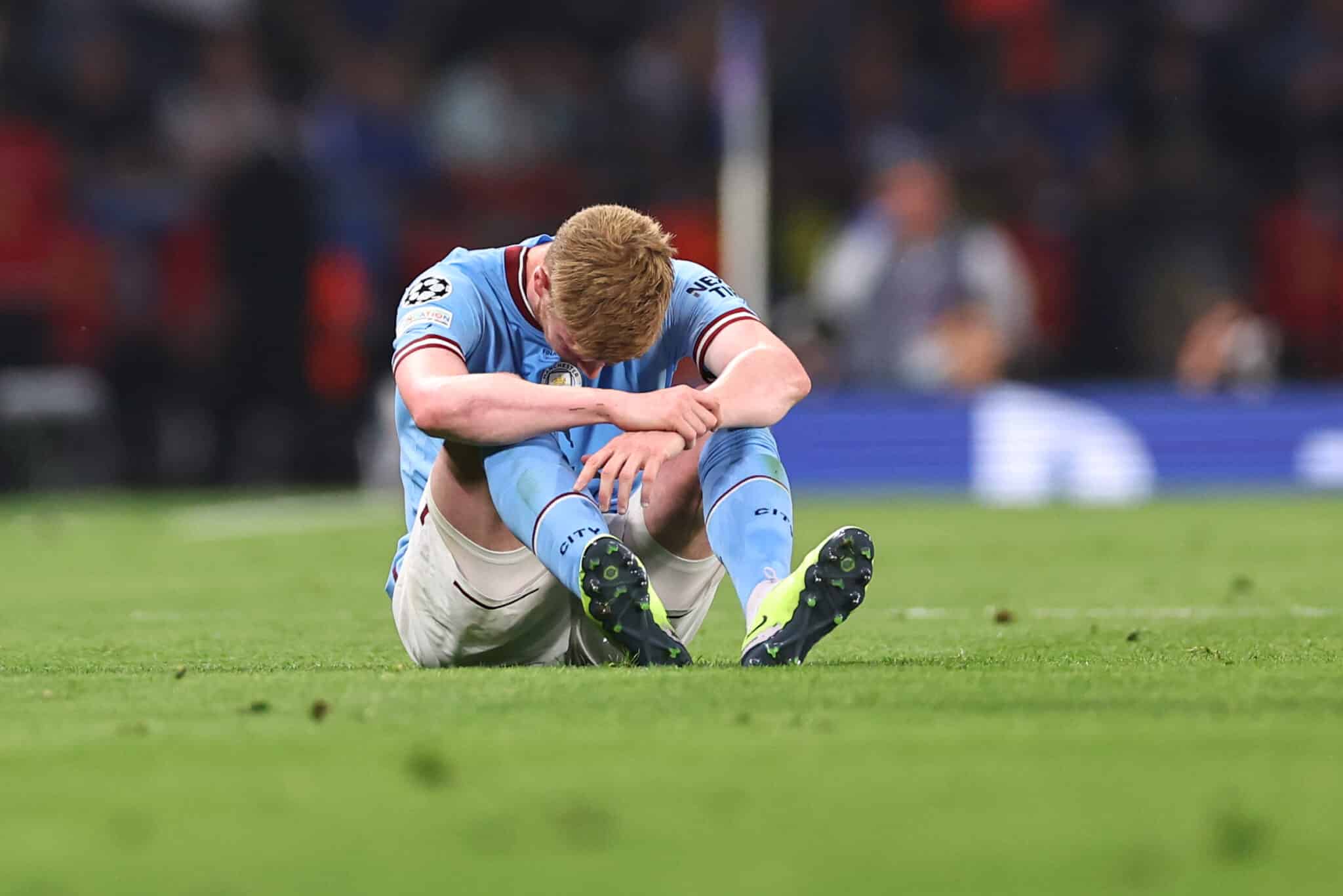 Además de Erling Haaland, De Bruyne es baja