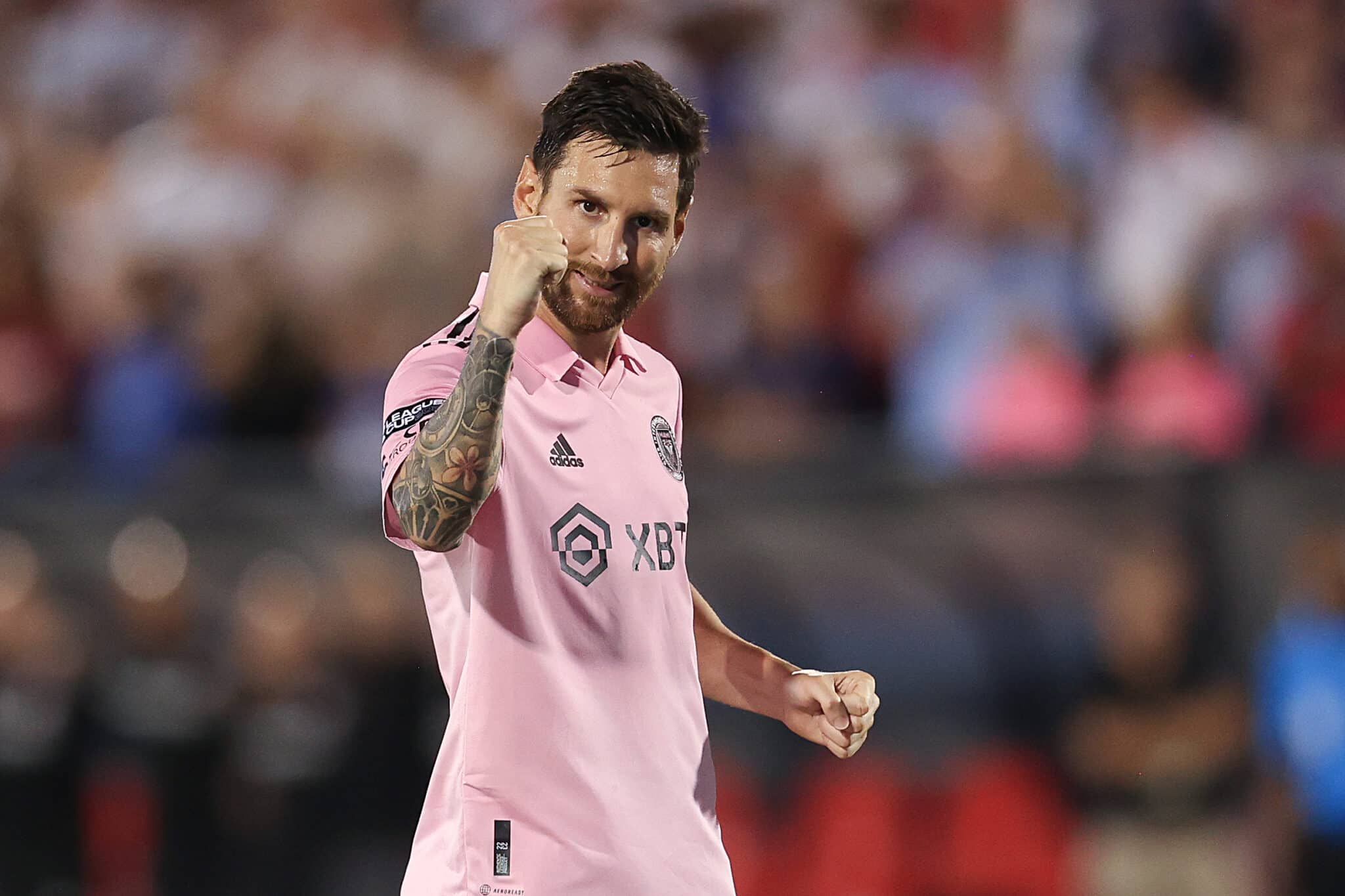 Inter Miami Messi saludos