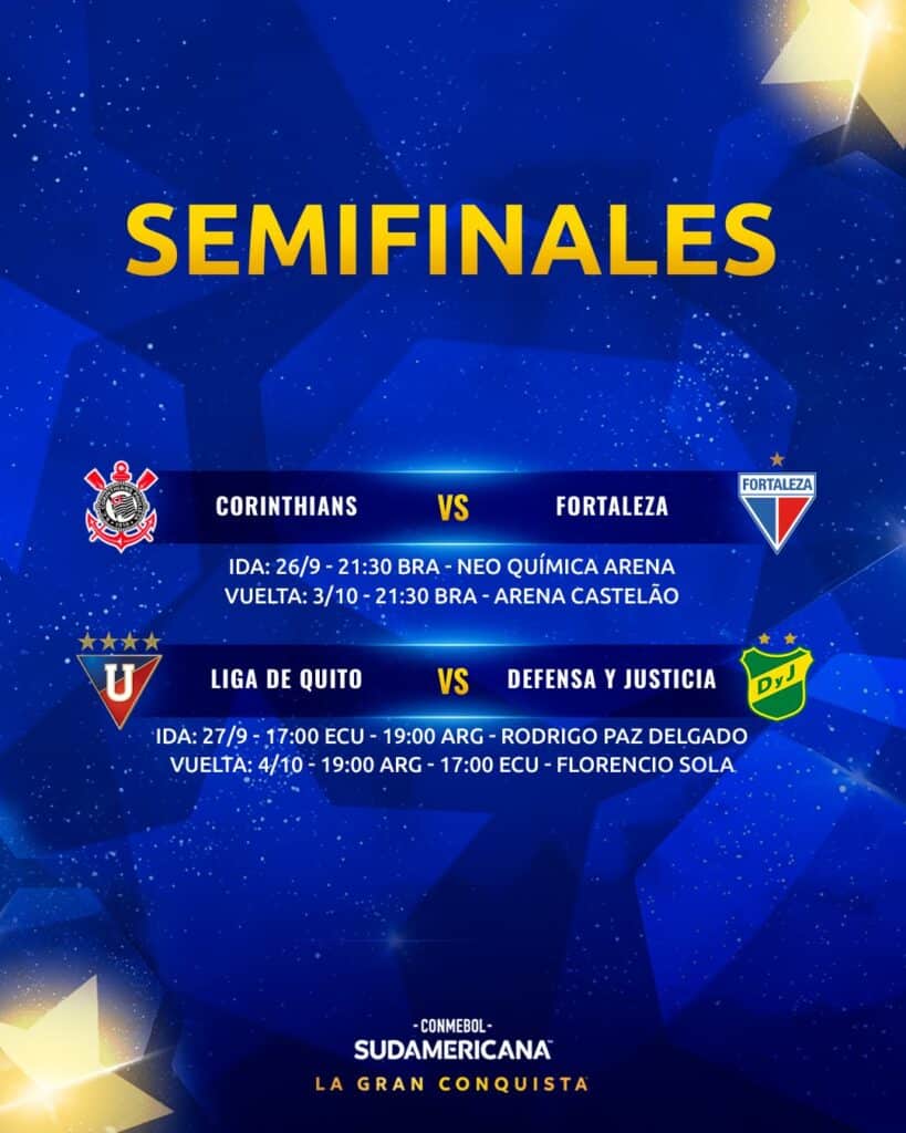 Se viene la Semifinal de la - CONMEBOL Sudamericana