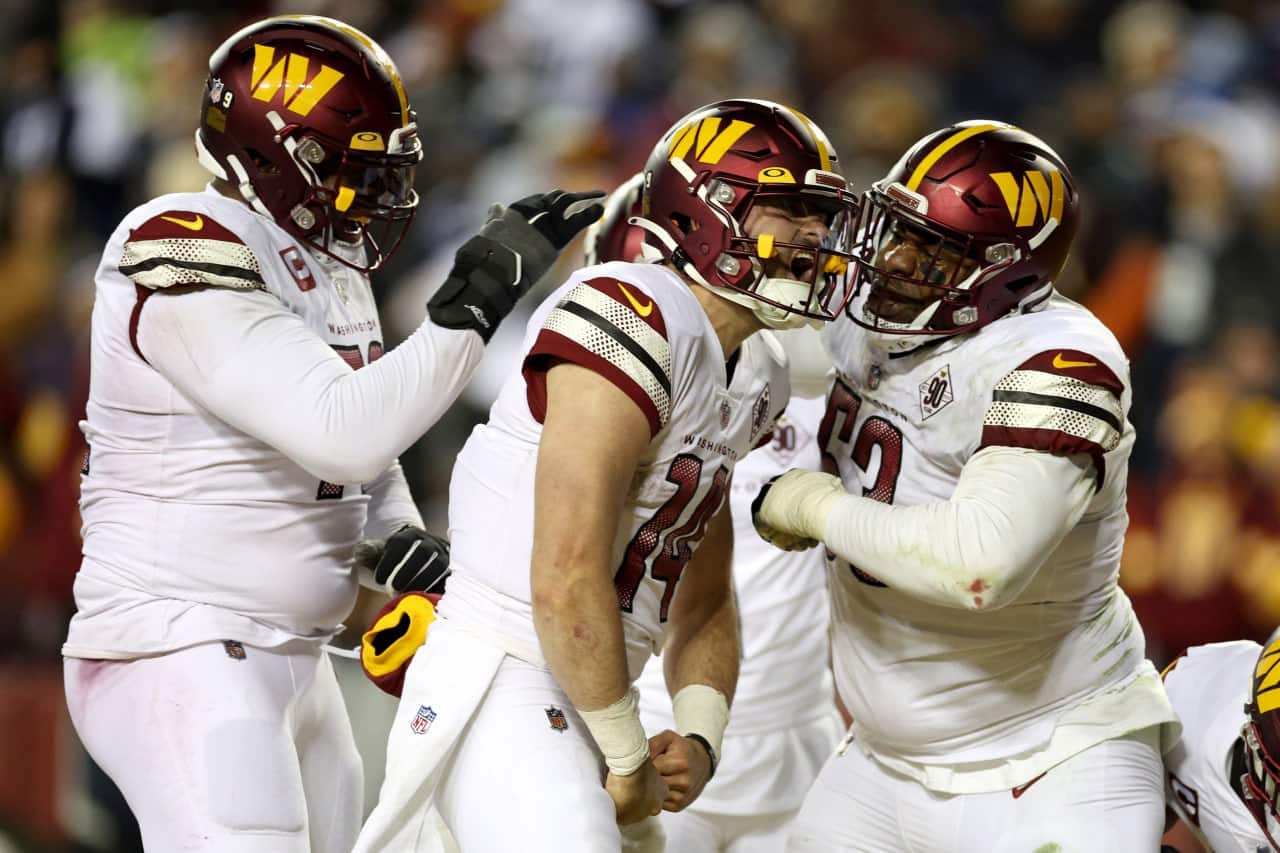 Washington Commanders vs Tampa Bay Buccaneers será otro de los partidos que tendrá la postemporada de la NFL.