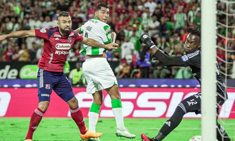 Atlético Nacional ante Independiente Medellín en la Liga BetPlay 2023