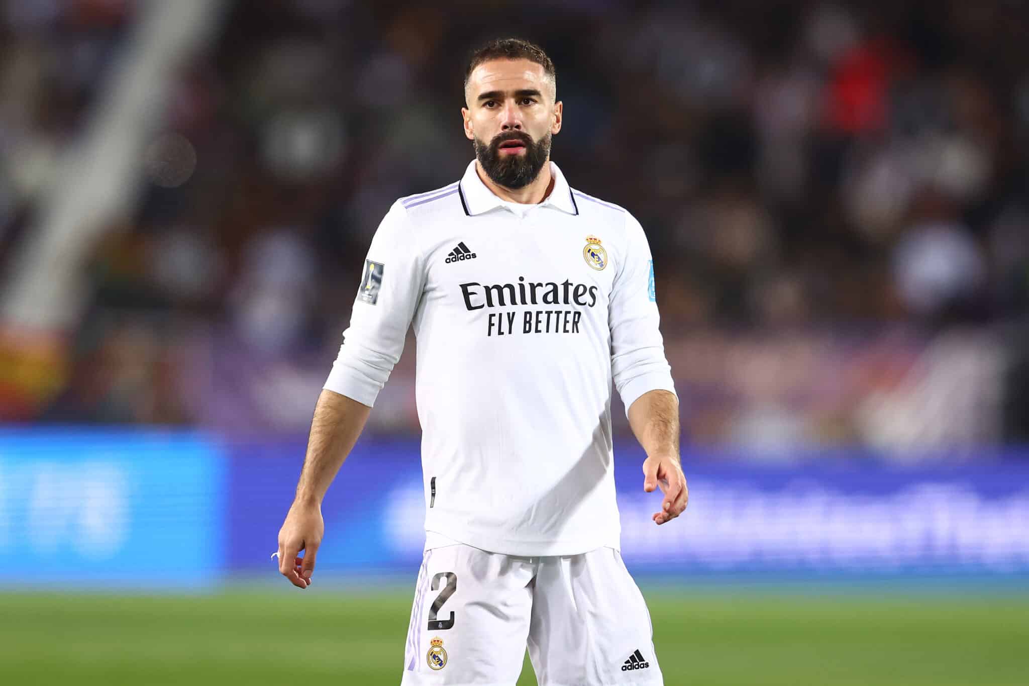 Dani Carvajal es de los jugadores de más experiencia en la plantilla