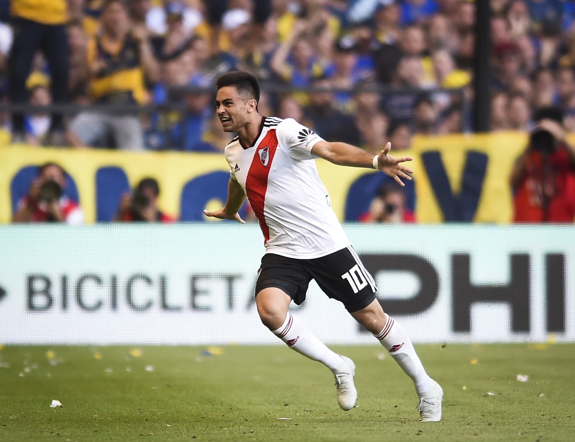 El Pity Martínez, cerca del retorno luego de su lesión, ¿será en La Bombonera?.