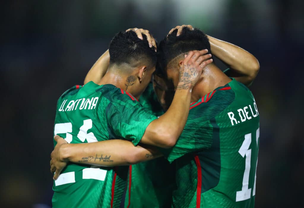 México celebra gol