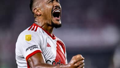 Goleadores Salomón Rondón se va de River