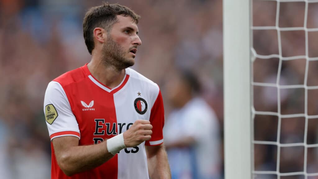 Santiago Giménez Feyenoord 2023