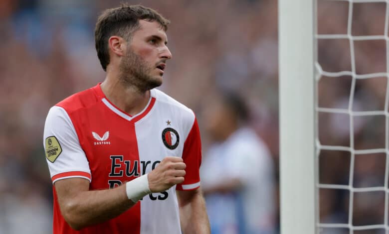 Santiago Giménez Feyenoord 2023