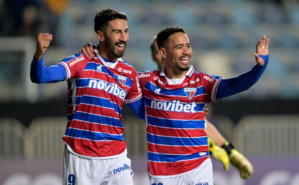 Juan Martín Lucero podría ser una de las claves en el Fortaleza vs Liga De Quito. (Photo by MARTIN BERNETTI/AFP via Getty Images)