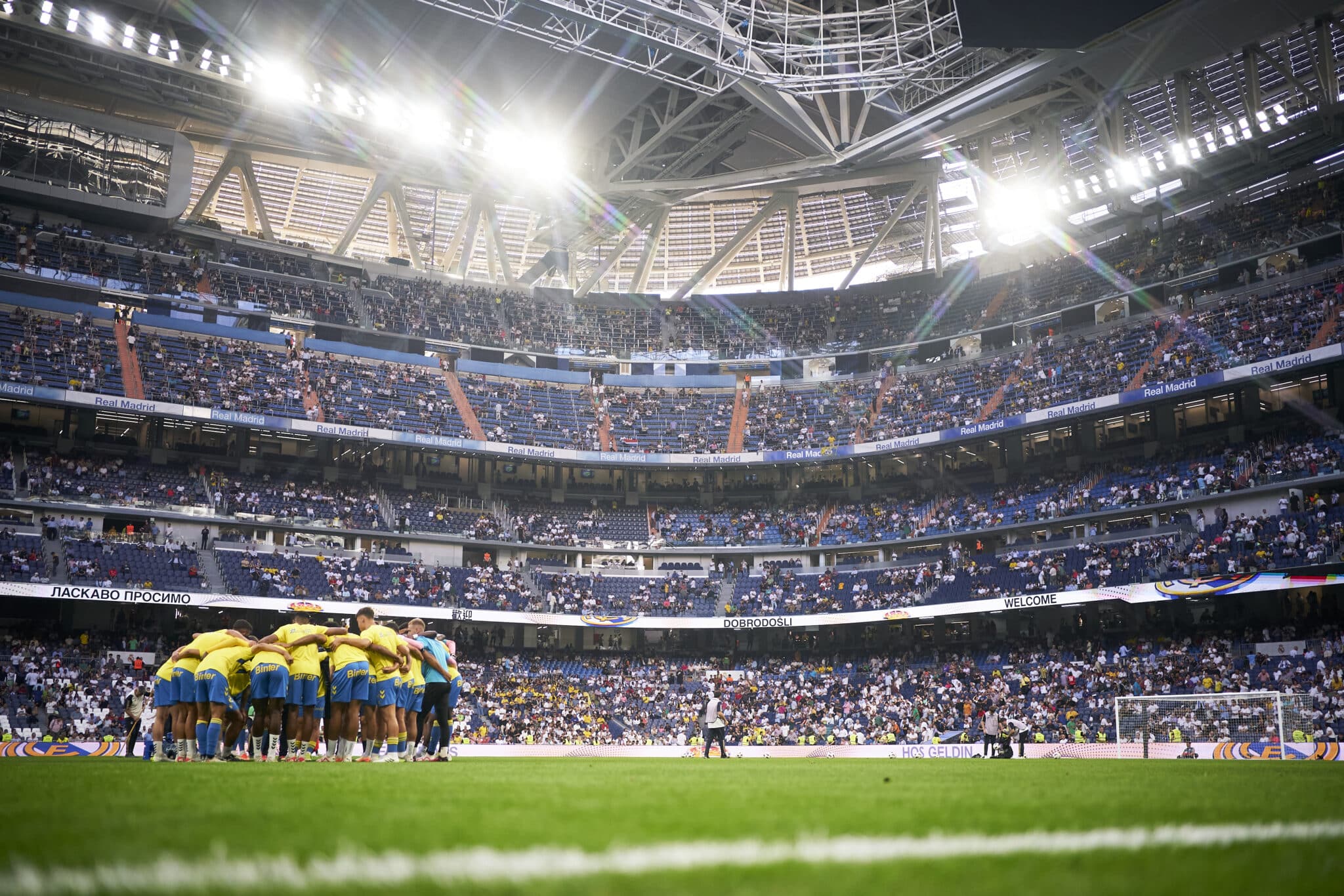 La Liga española tendrá al Santiago Bernabéu como casa del equipo actualmente campeón. LaLiga