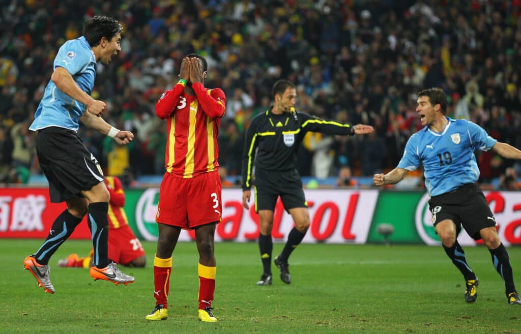 asamoah gyan ghana mundial 2010