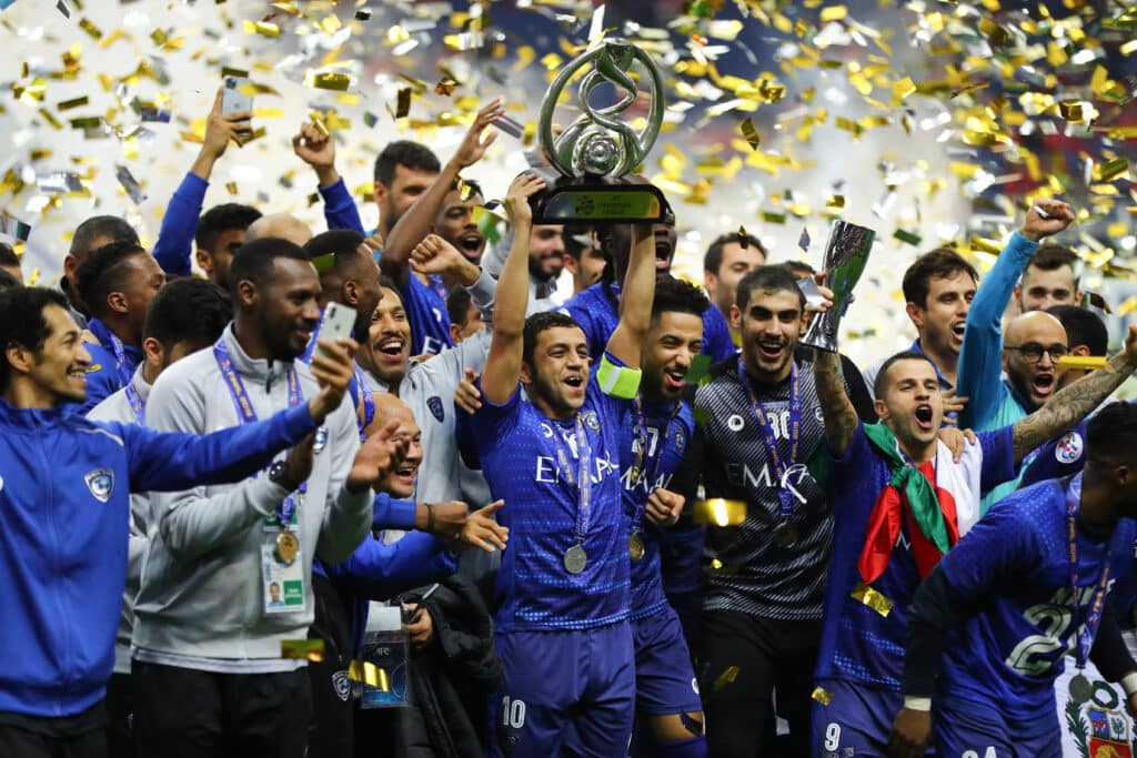 Al Hilal es el club más grande de Asia, logrando un total de cuatro Champions League, siendo el máximo ganador. (Photo by Pakawich Damrongkiattisak/Getty Images)