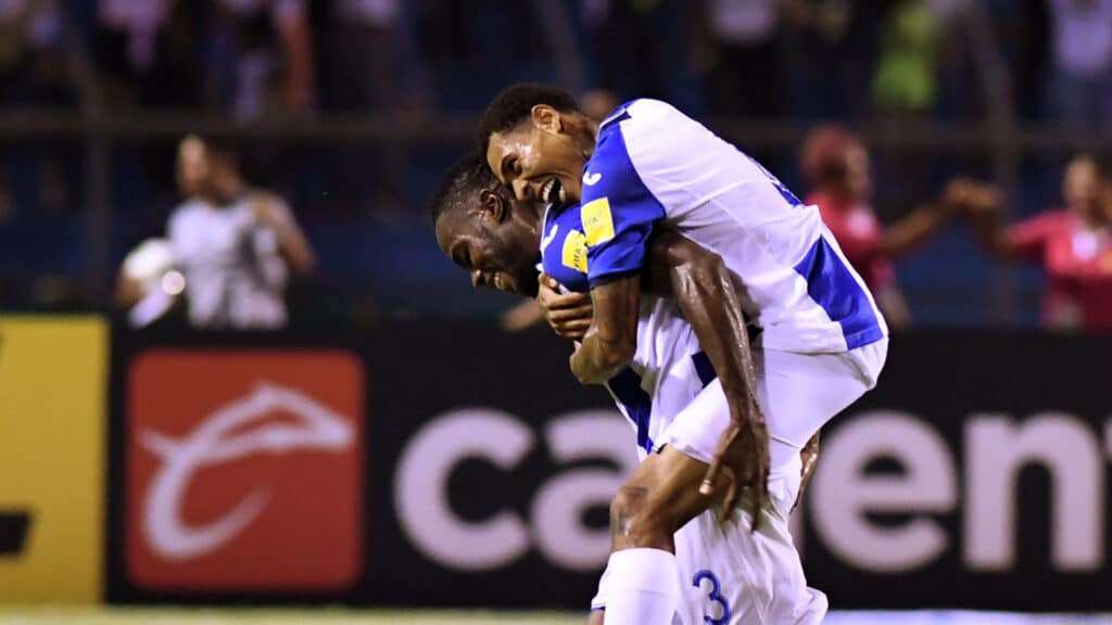 Honduras vs Curazao. (Getty Images)
