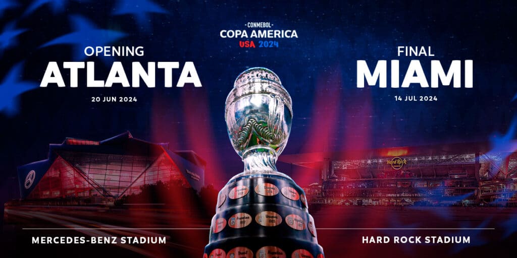 Conmebol oficializó las sedes del partido inaugural y Final de la Copa América 2024. Foto: Conmebol Oficial.