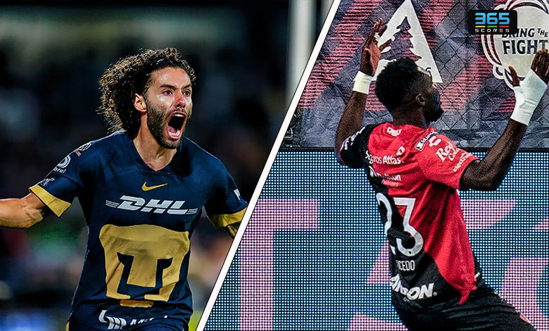 Pumas vs Atlas Pronósticos 365