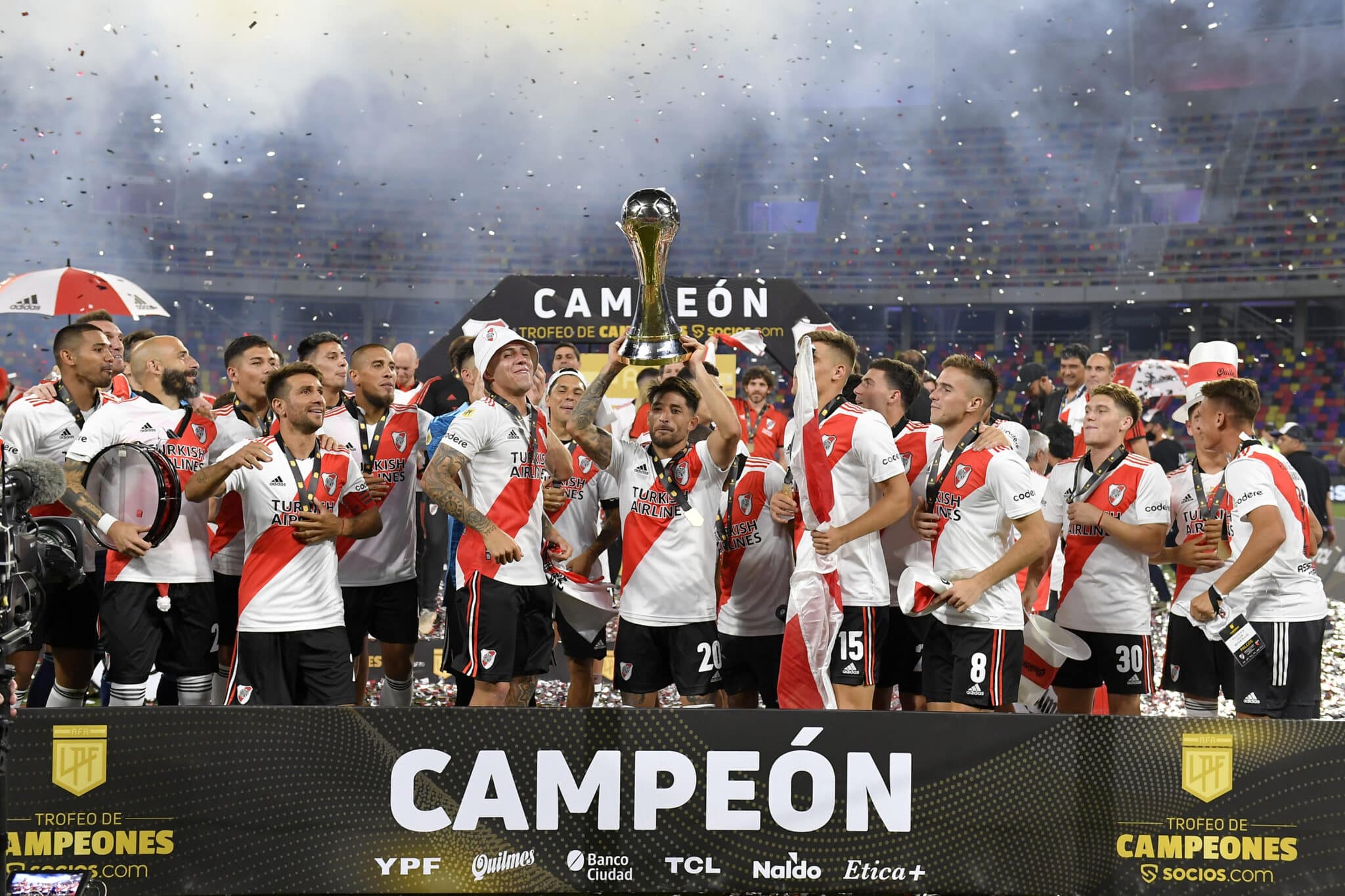 El Trofeo de Campeones 2023, el último de los títulos de River en su historia hasta acá, la estrella número 71.
