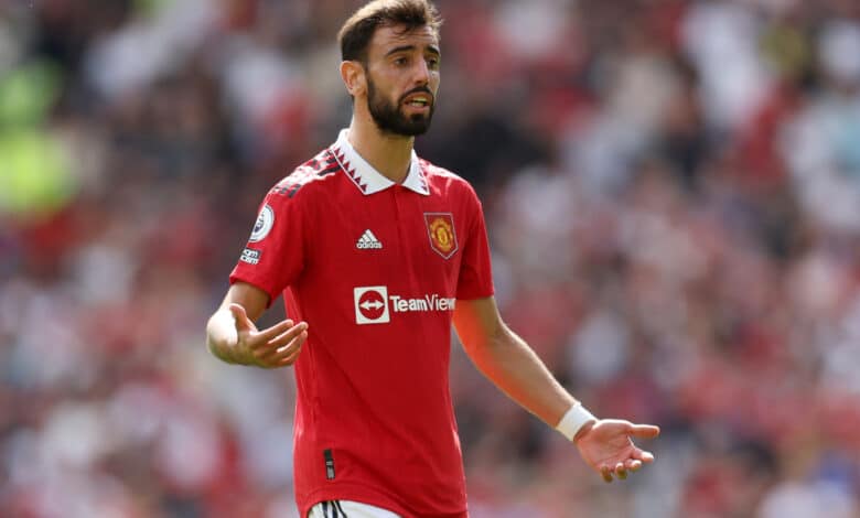 Mikel Oyarzabal y Bruno Fernandes: los goles de penal en Old Trafford