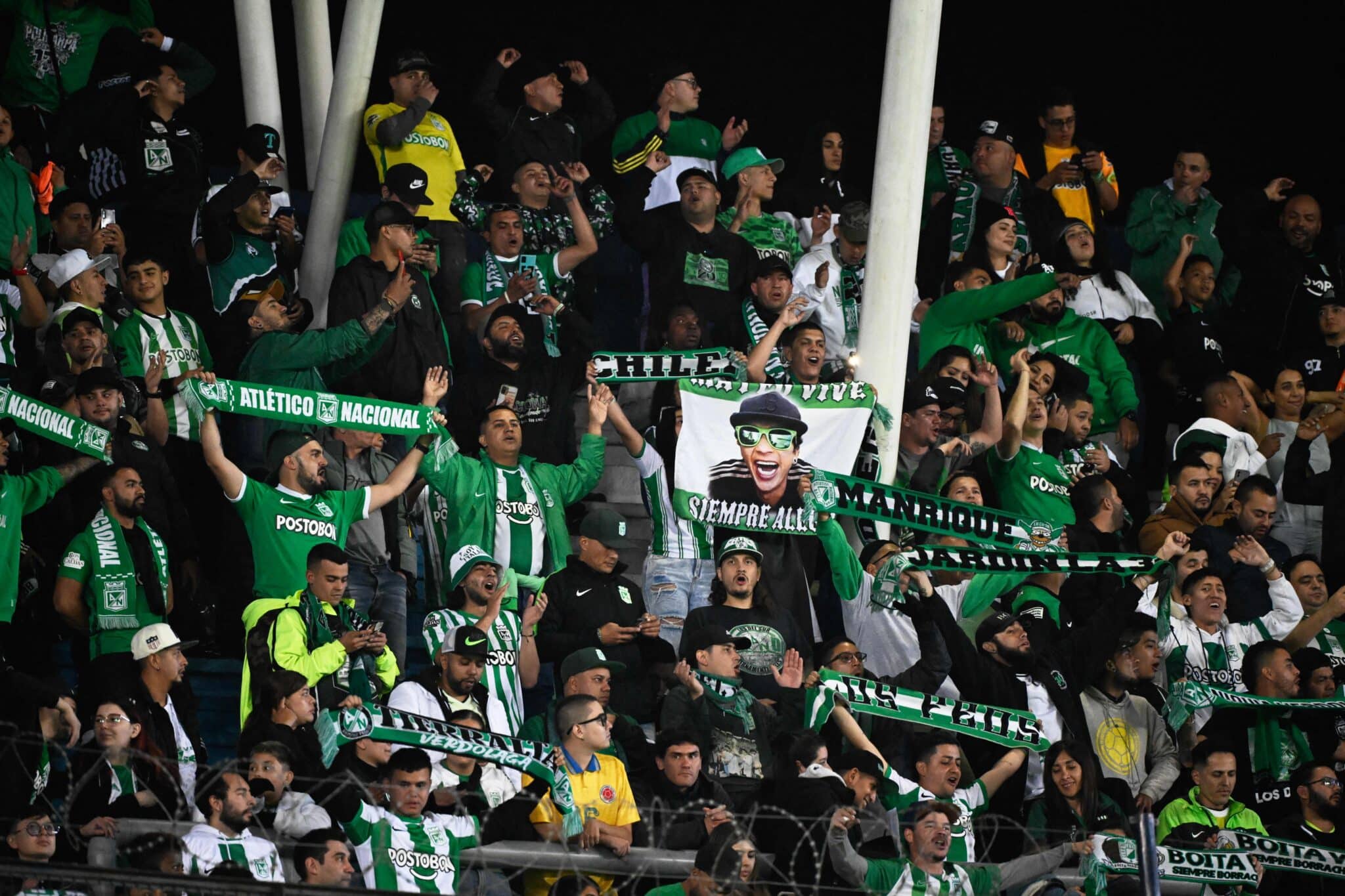 Hinchada de Atlético Nacional