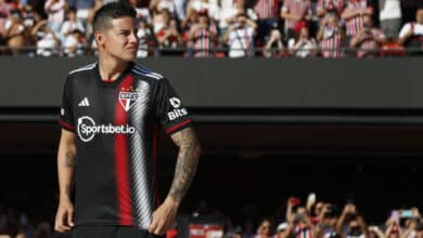 James Rodríguez Flamengo vs. Sao Paulo Brasileirao