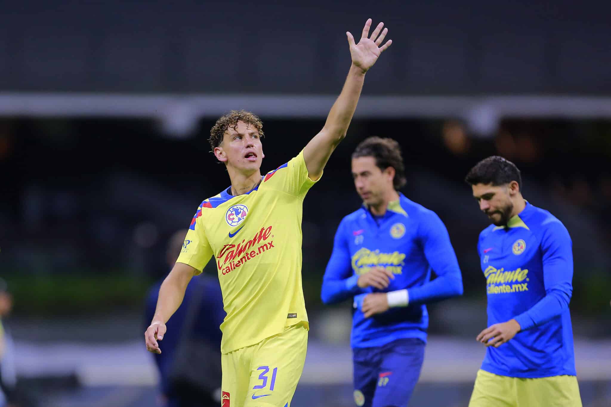 Igor Lichnovsky con el Club América