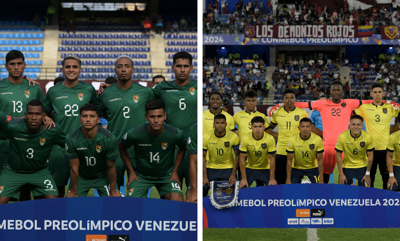 Bolivia vs. Ecuador Preolímpico 2024