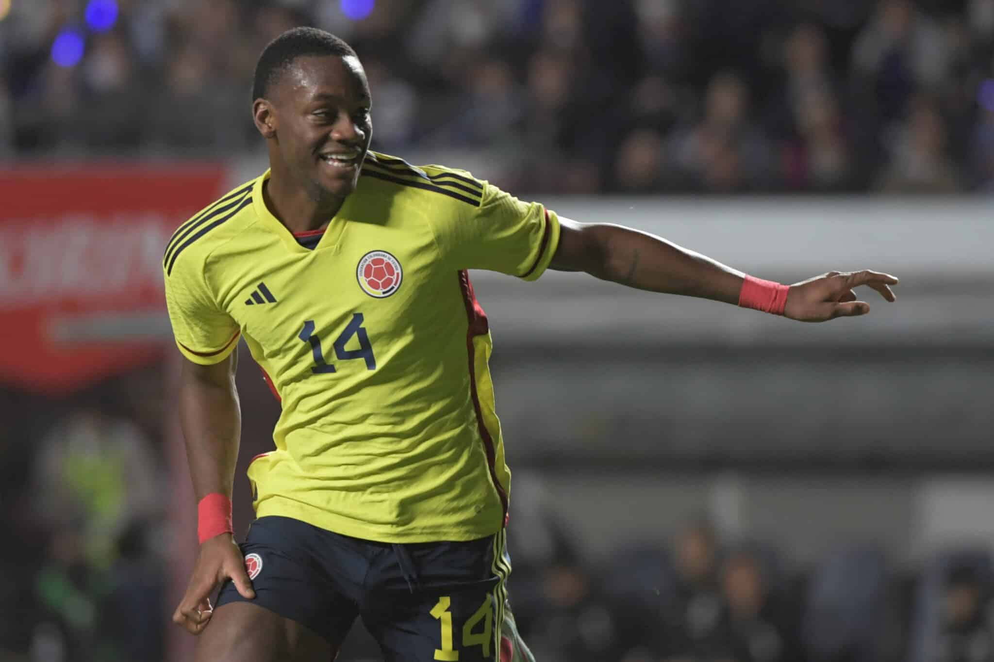 Jhon Durán en Colombia con la Selección