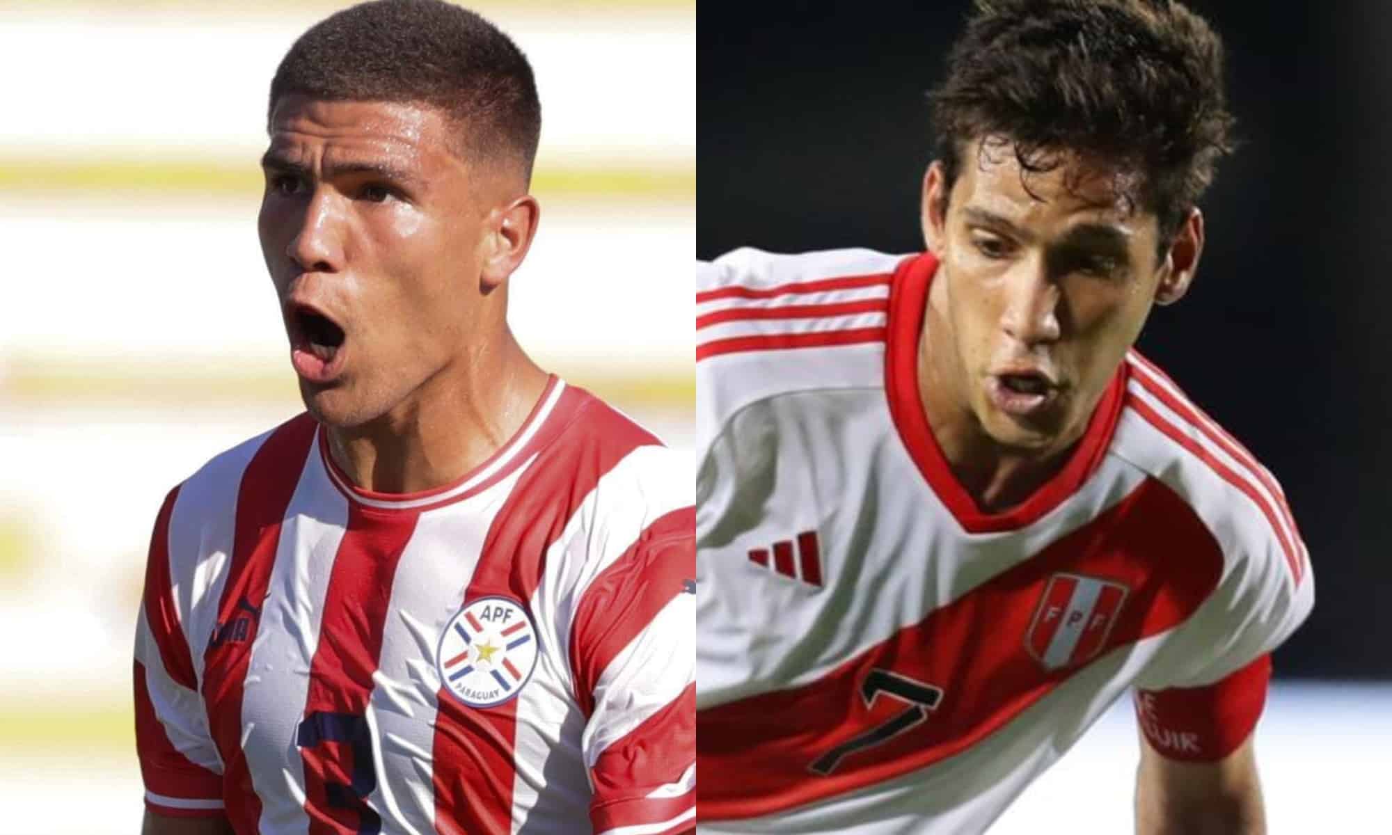 Paraguay vs. Perú por el Preolímpico Sudamericano Sub 23