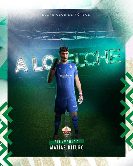 Dituro anunciado en el mercado de fichajes