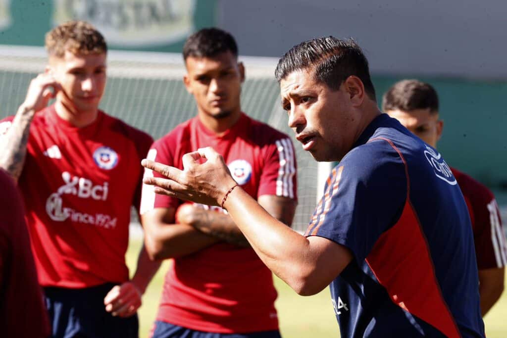 Nicolás Córdova liderará a Chile vs Perú Sub 23 en el Preolímpico. Foto: La Roja Oficial.