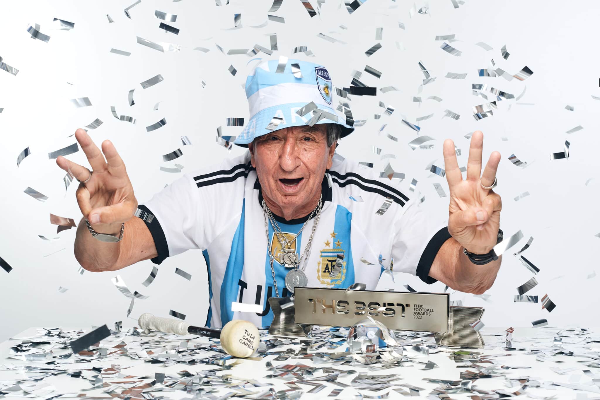 Murió Tula: el emblemático hincha argentino galardonado con el premio "The Best"