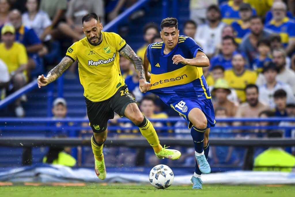 Miguel Merentiel en Boca