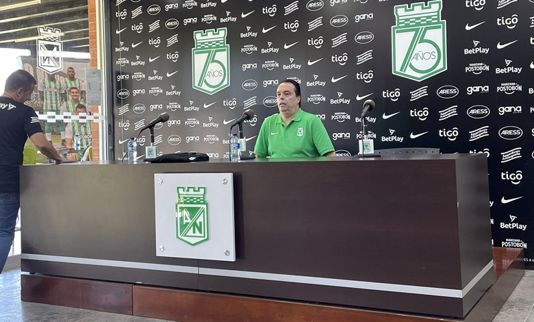 Mauricio Navarro, presidente de Atlético Nacional