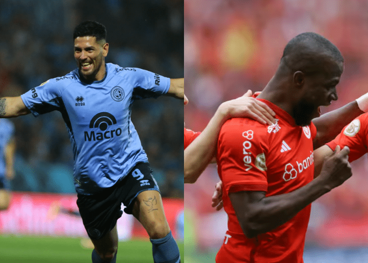 Belgrano vs. Internacional, un partido de los más calientes de la Copa Sudamericana.