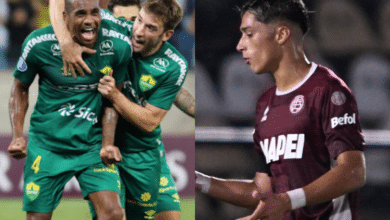 Cuiabá vs. Lanús, uno de los duelos de arranque de la Copa Sudamericana 2024.