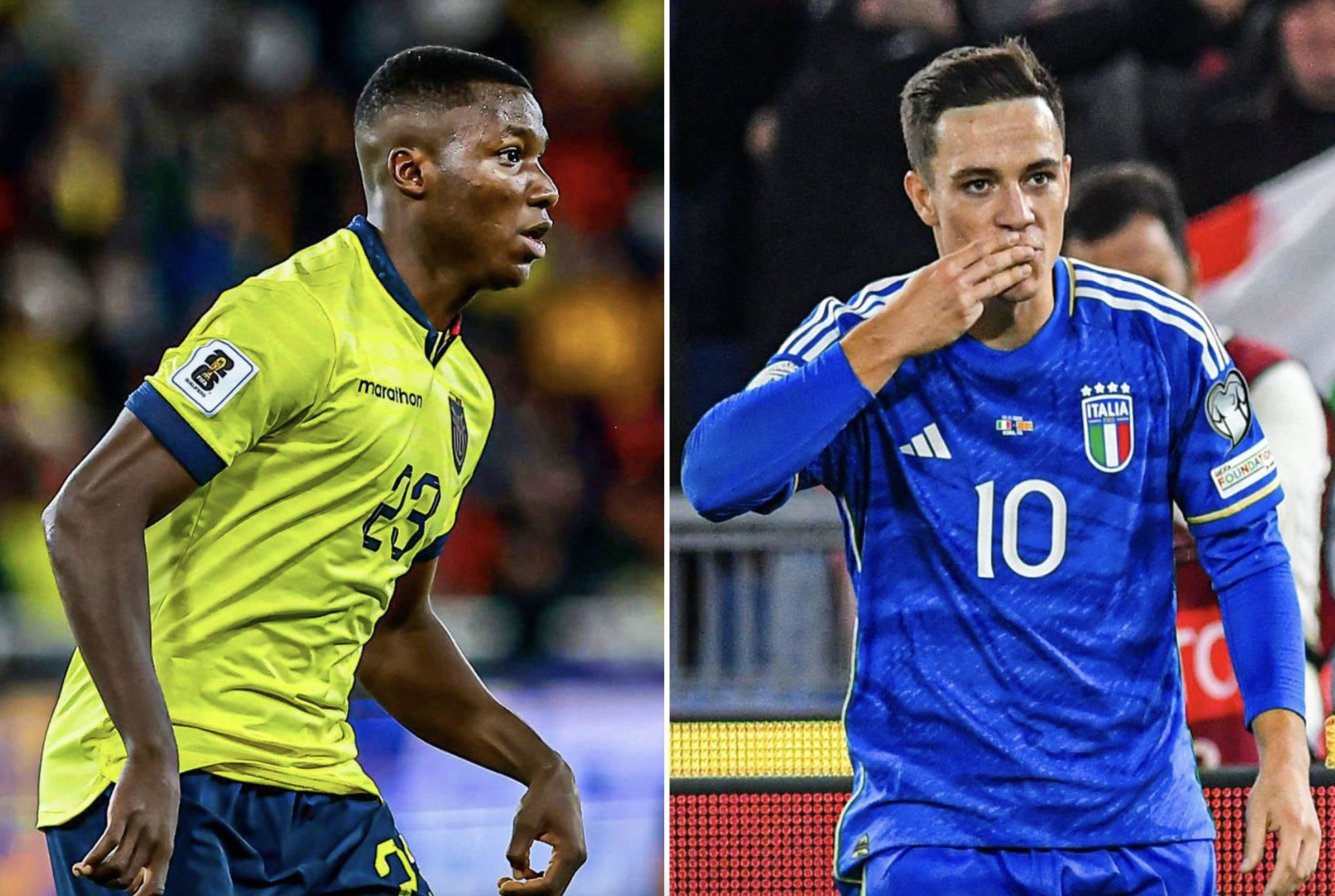 Ecuador vs. Italia, un amistoso de alto nivel en Estados Unidos en medio de la Fecha FIFA.