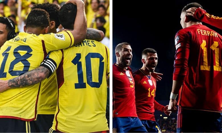 Colombia vs. España Amistoso internacional 2024