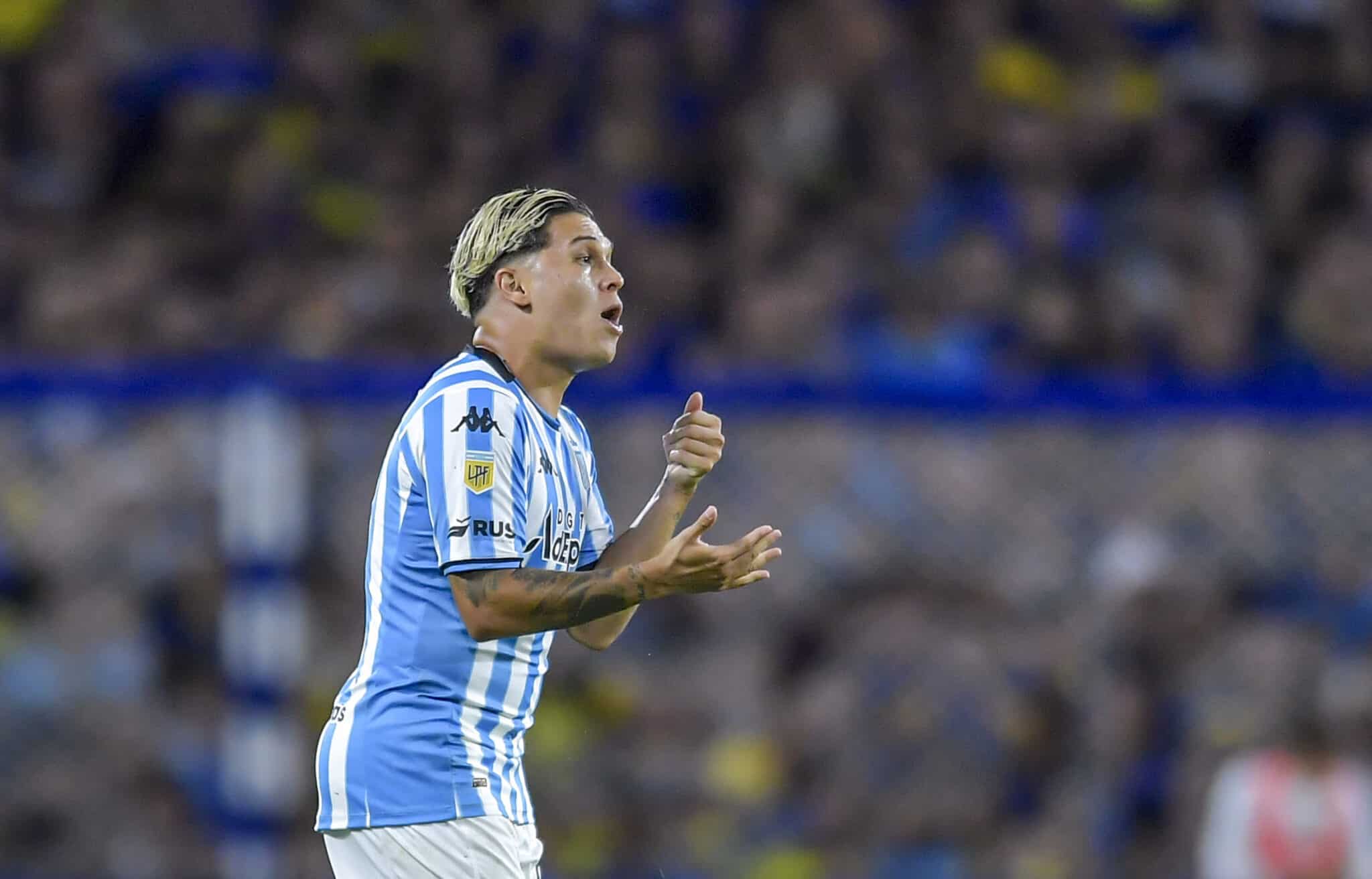 Juan Fernando Quintero Racing vs. Boca