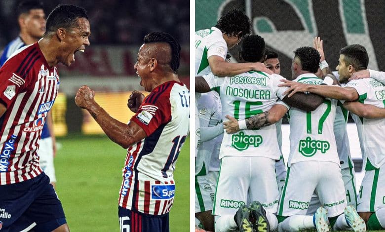 Junior vs. Atlético Nacional Liga BetPlay 2024