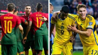 Portugal vs. Suecia Amistoso internacional 2024