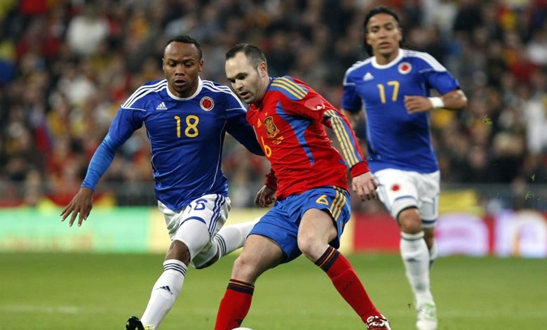 Selección Colombia vs. España amistoso 2011