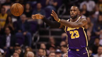 Lebron con los Lakers