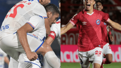 Club Nacional vs. Argentinos por la primera fecha de la Copa Sudamericana 2024.