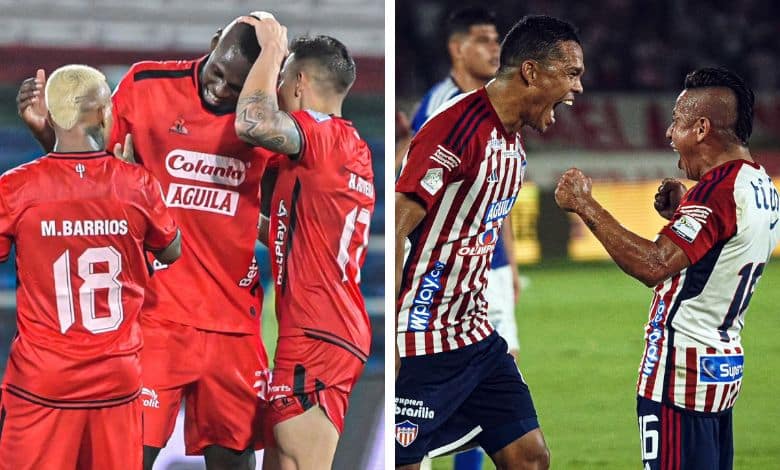 Junior vs América de Cali Liga BetPlay